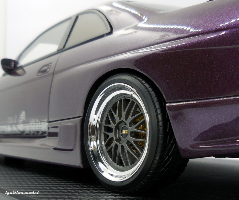 Ignition Model 1:18 Nissan Skyline (BNCR33) GT-R GReddy Version in Midnight Purple