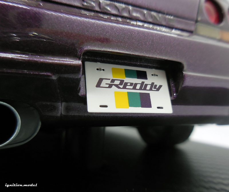 Ignition Model 1:18 Nissan Skyline (BNCR33) GT-R GReddy Version in Midnight Purple