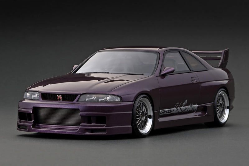 Ignition Model 1:18 Nissan Skyline (BNCR33) GT-R GReddy Version in Midnight Purple