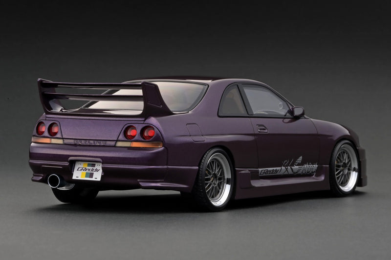 Ignition Model 1:18 Nissan Skyline (BNCR33) GT-R GReddy Version in Midnight Purple