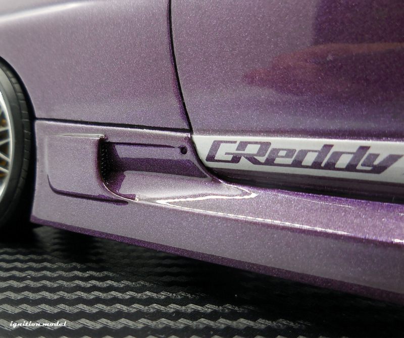 Ignition Model 1:18 Nissan Skyline (BNCR33) GT-R GReddy Version in Midnight Purple