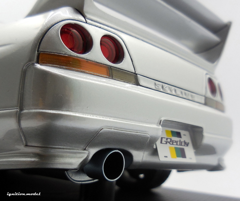 Ignition Model 1:18 Nissan Skyline (BNCR33) GT-R GReddy Version in Silver