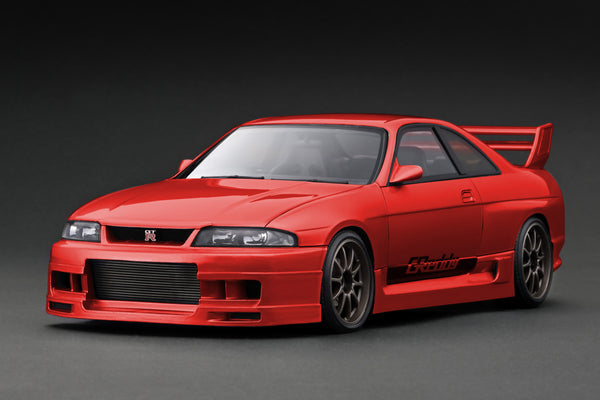 Ignition Model 1:18 Nissan Skyline (BNCR33) GT-R GReddy Version in Red Metallic