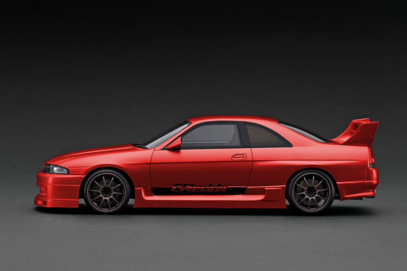 Ignition Model 1:18 Nissan Skyline (BNCR33) GT-R GReddy Version in Red Metallic