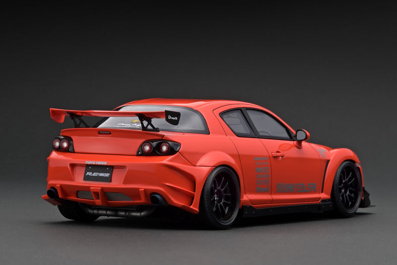 Ignition Model 1:18 Mazda RX-8 (SE3P) RE Amemiya in Orange