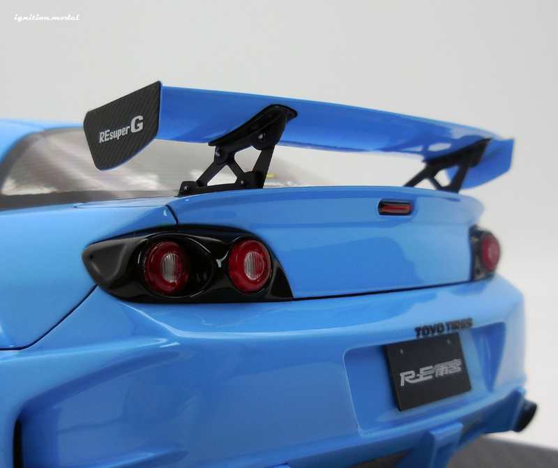 Ignition Model 1:18 Mazda RX-8 (SE3P) RE Amemiya in Light Blue