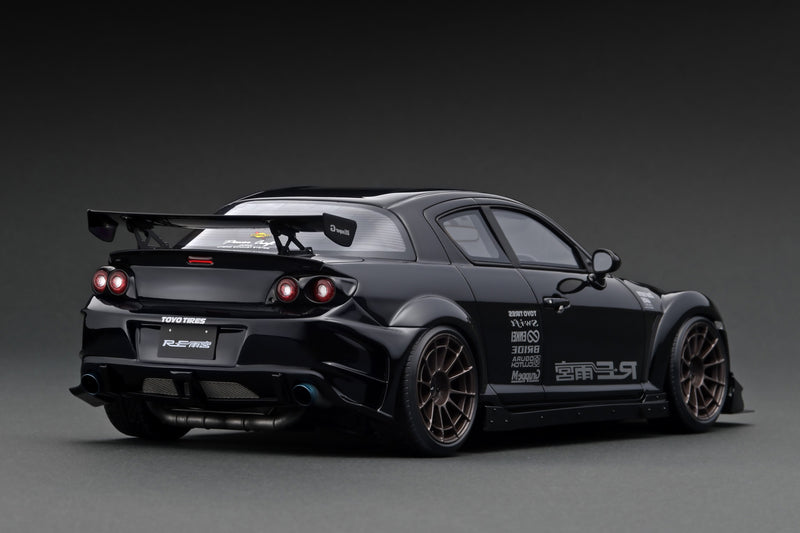 Ignition Model 1:18 Mazda RX-8 (SE3P) RE Amemiya in Black