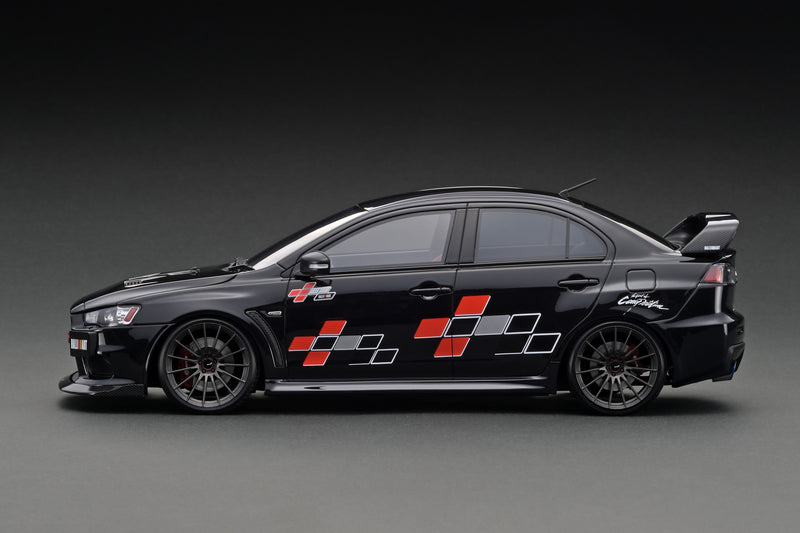 Ignition Model 1:18 Mitsubishi Lancer Evolution X (CZ4A) Black Metallic with Engine Display