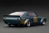 Ignition Model 1:18 Nissan Kenmeri 2DR LB-WORKS in Blue Green Metallic