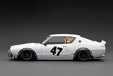 Ignition Model 1:18 Nissan Kenmeri 2DR LB-WORKS in White