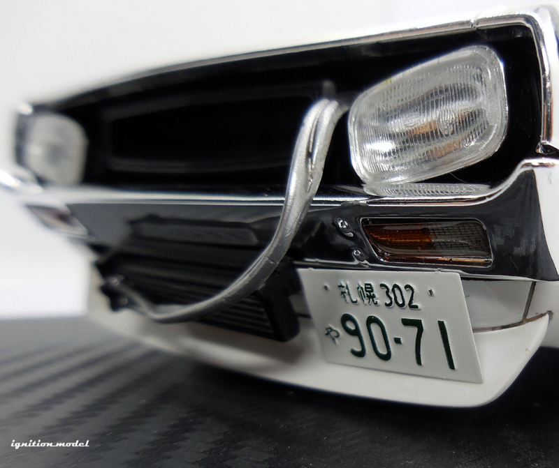 Ignition Model 1:18 Nissan Kenmeri 2DR LB-WORKS in White