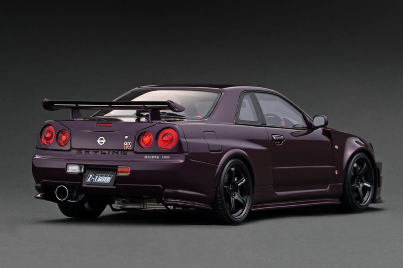 Ignition Model 1:18 Nissan Skyline (R34) GT-R Z-Tune in Midnight Purple