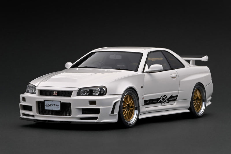 Ignition Model 1:18 Nissan Skyline (R34) GT-R Z-Tune in White