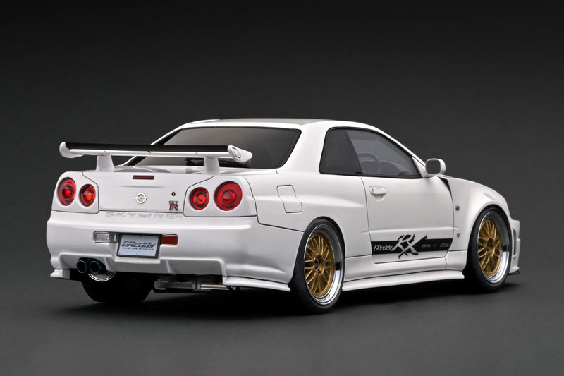 Ignition Model 1:18 Nissan Skyline (R34) GT-R Z-Tune in White