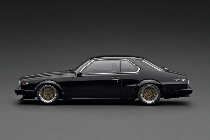 Ignition Model 1:18 Nissan Skyline 2000 GT-ES (C210) in Black