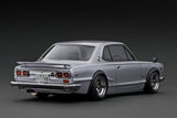 Ignition Model 1:18 Nissan Skyline 2000 GT-R (KPGC10) in Silver with S20 Engine Display