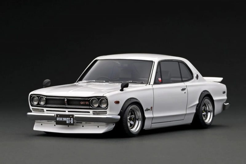 Ignition Model 1:18 Nissan Skyline 2000 GT-R (KPGC10) in White