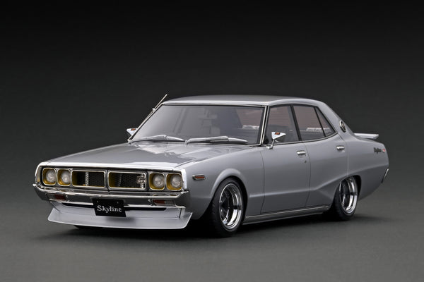 Ignition Model 1:18 Nissan Skyline 2000 GT-X (GC110) in Silver