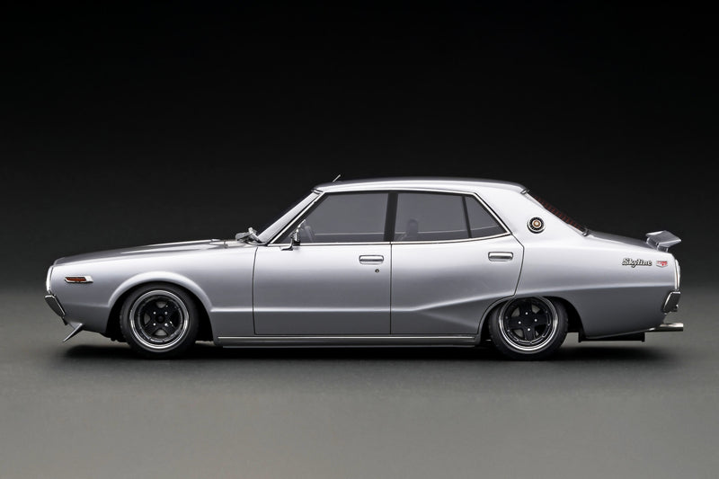 Ignition Model 1:18 Nissan Skyline 2000 GT-X (GC110) in Silver