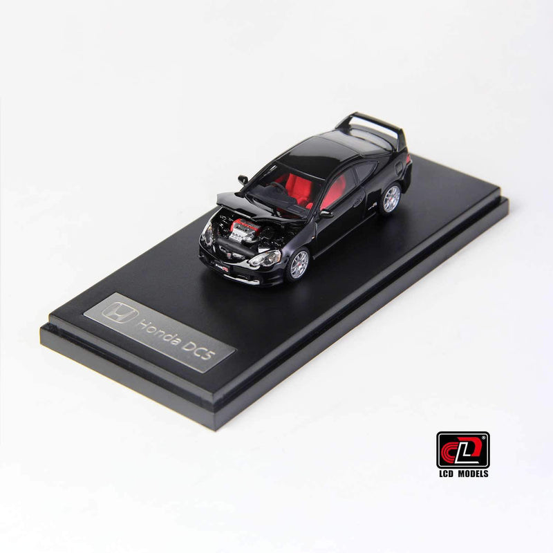 LCD Models 1:64 Honda Integra Type-R (DC5) in Black