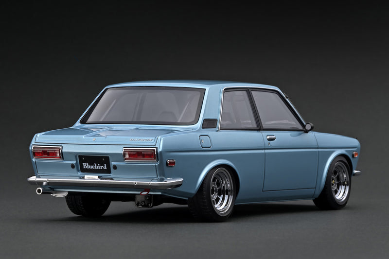 *PREORDER* Ignition Model 1:18 Datsun Bluebird (510) in Light Blue Metallic