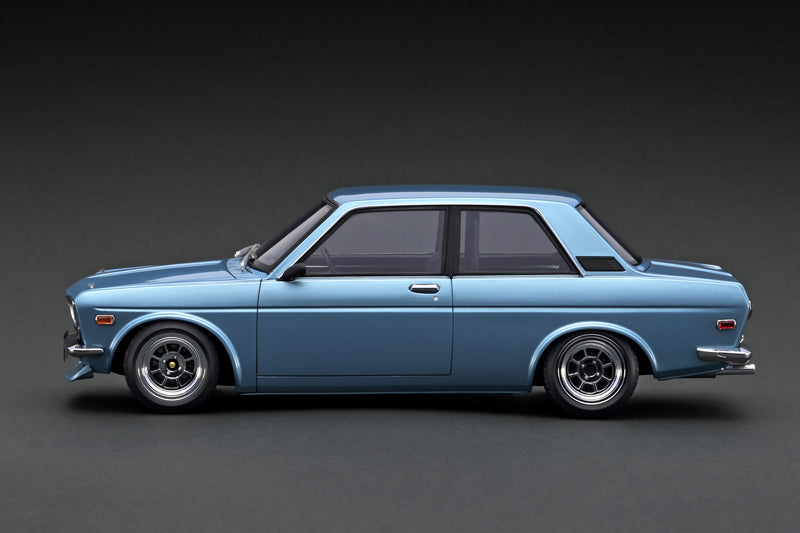 *PREORDER* Ignition Model 1:18 Datsun Bluebird (510) in Light Blue Metallic