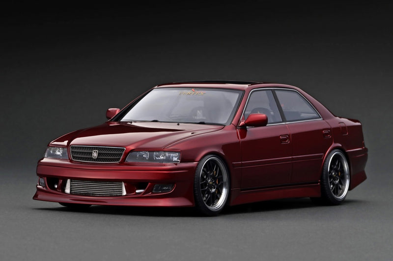 Ignition Model 1:18 Toyota Chaser (JZX100) VERTEX in Red Metallic