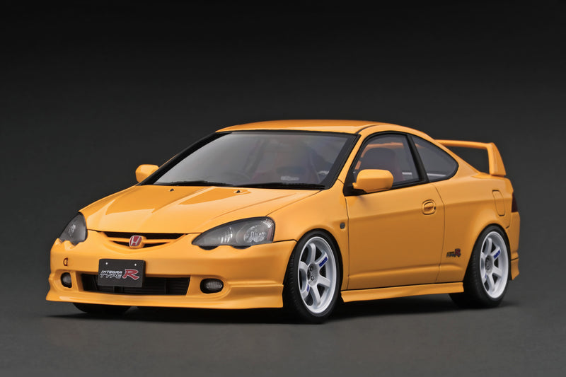 Ignition Model 1:18 Honda Integra (DC5) Type-R in Yellow