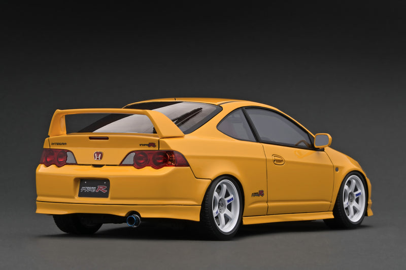 Ignition Model 1:18 Honda Integra (DC5) Type-R in Yellow