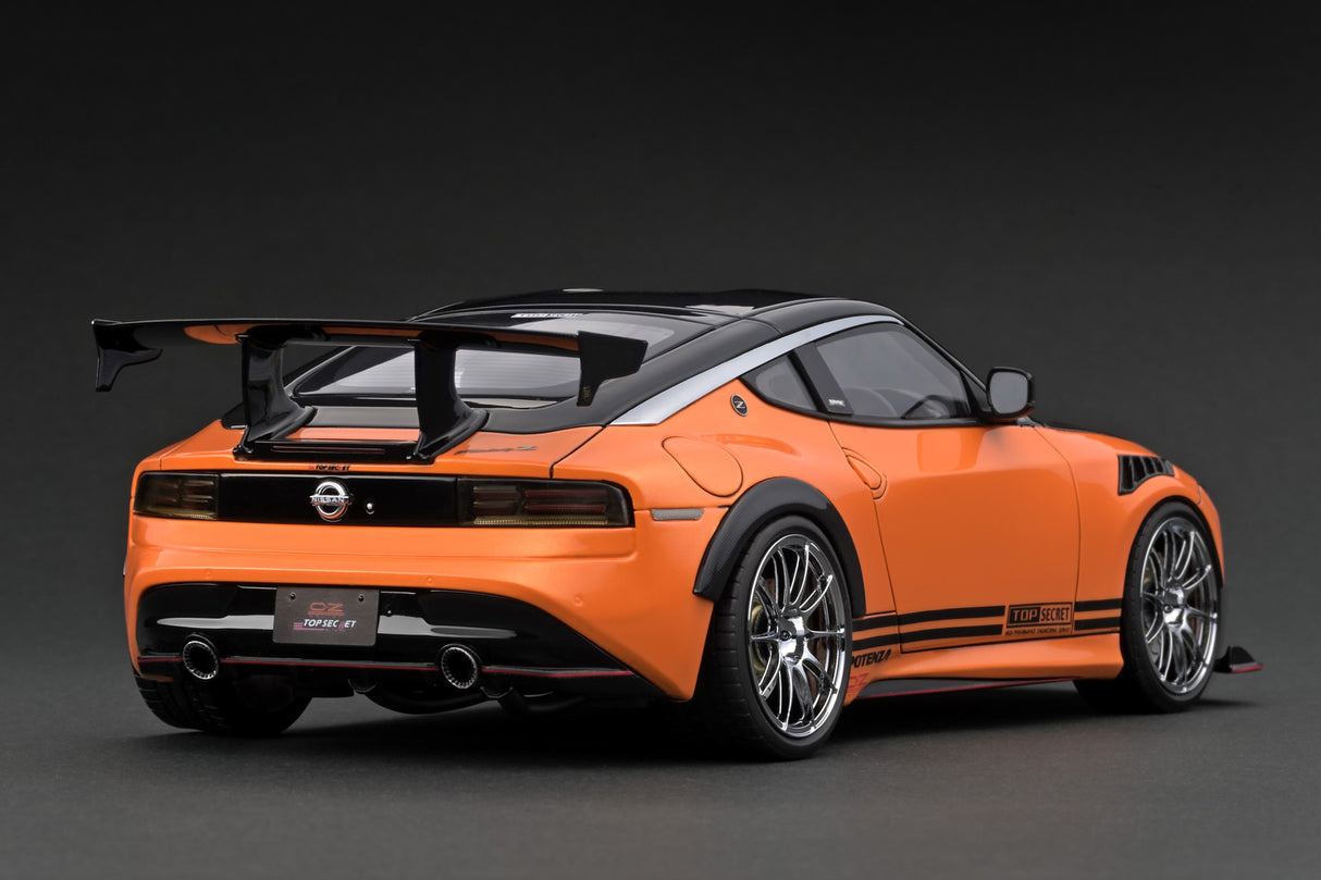 Ignition Model 1:18 Nissan Z Fairlady (RZ34)TOP SECRET in Orange Metallic