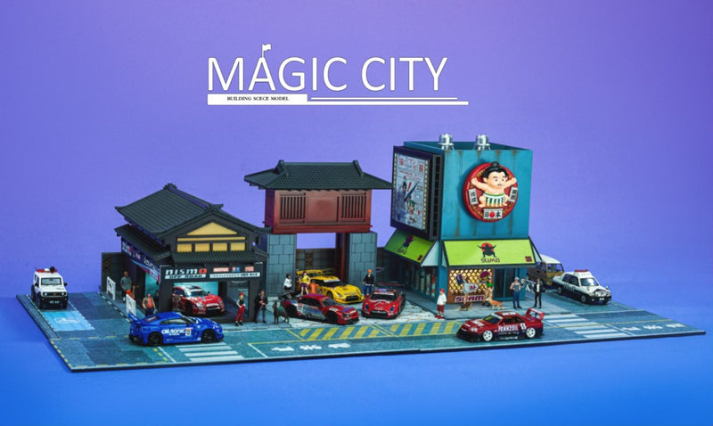 Magic City 1:64 NISMO Showroom and Sumo Hall