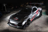 Ignition Model 1:18 Mazda RX-7 (FD3S) FEED Afflux GT3 in Gun Metallic