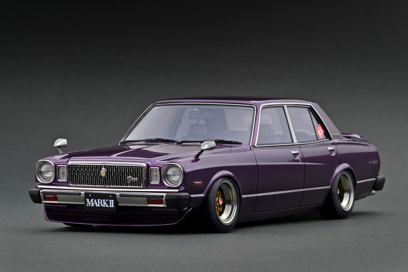 *PREORDER* Ignition Model 1:18 Toyota Mark II Sedan Grande (MX41) in Purple Metallic