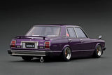 Ignition Model 1:18 Toyota Mark II Sedan Grande (MX41) in Purple Metallic
