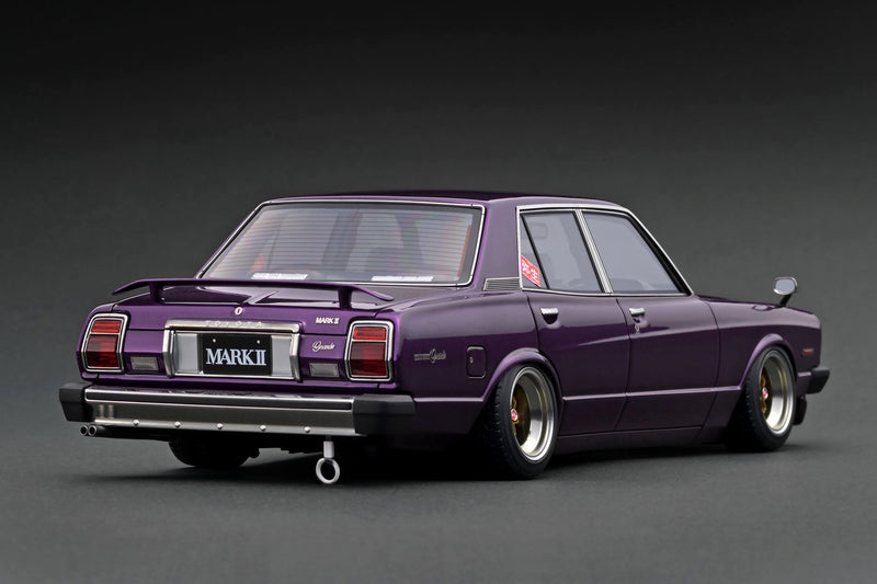 *PREORDER* Ignition Model 1:18 Toyota Mark II Sedan Grande (MX41) in Purple Metallic