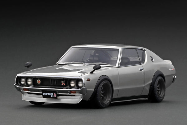 Ignition Model 1:18 Nissan Skyline 2000 GT-R (KPGC110) in Silver