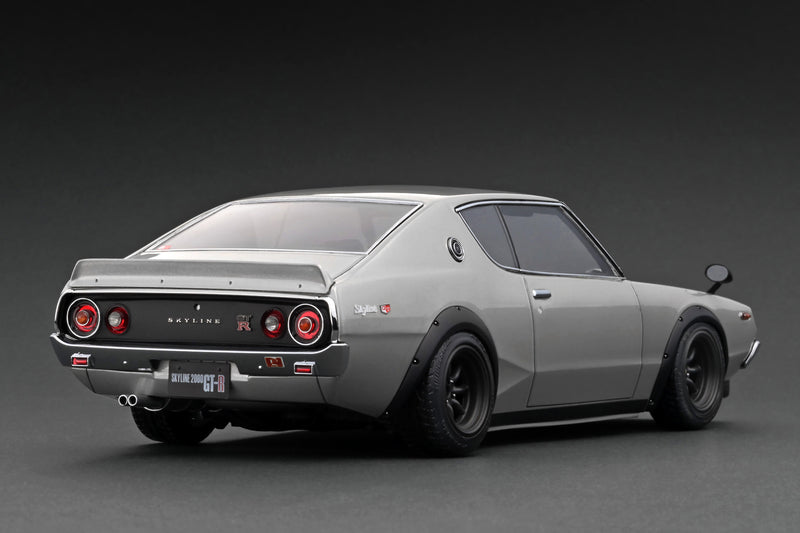 Ignition Model 1:18 Nissan Skyline 2000 GT-R (KPGC110) in Silver