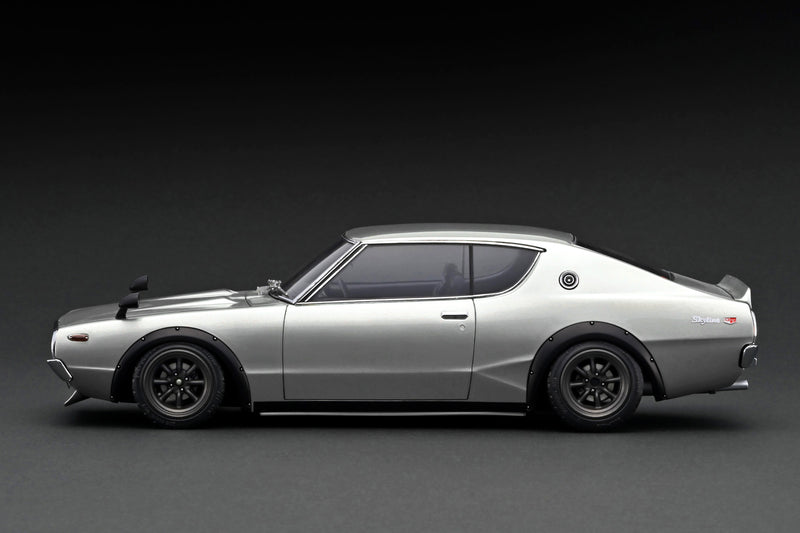 Ignition Model 1:18 Nissan Skyline 2000 GT-R (KPGC110) in Silver