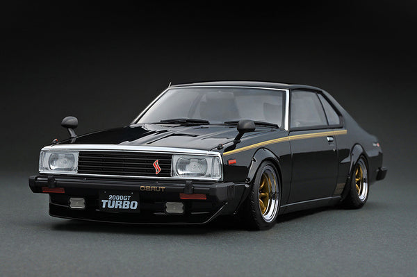 Ignition Model 1:18 Nissan Skyline 2000 Turbo GT-ES (C211) in Black