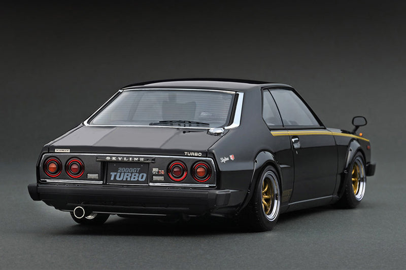 Ignition Model 1:18 Nissan Skyline 2000 Turbo GT-ES (C211) in Black