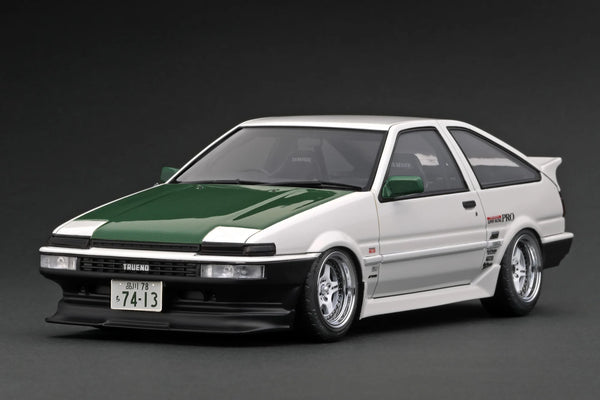 *PREORDER* Ignition Model 1:18 Toyota Sprinter Trueno (AE86) 3DR TK-Street Late Version in White