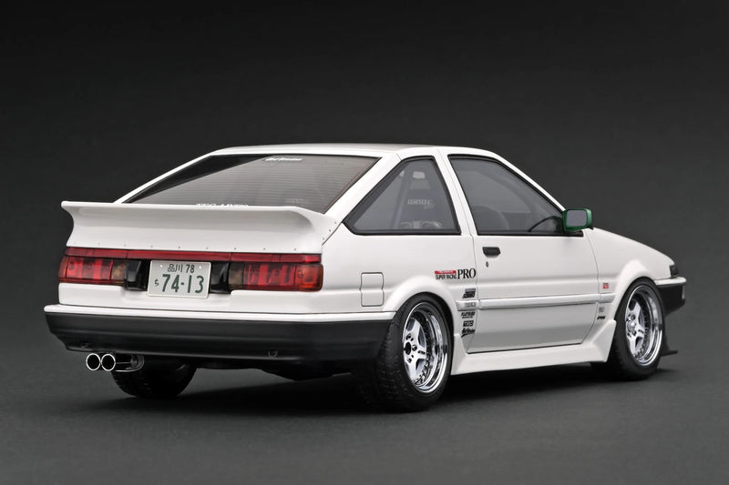 *PREORDER* Ignition Model 1:18 Toyota Sprinter Trueno (AE86) 3DR TK-Street Late Version in White