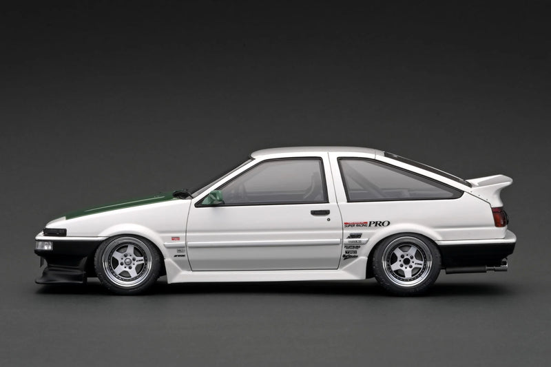 *PREORDER* Ignition Model 1:18 Toyota Sprinter Trueno (AE86) 3DR TK-Street Late Version in White