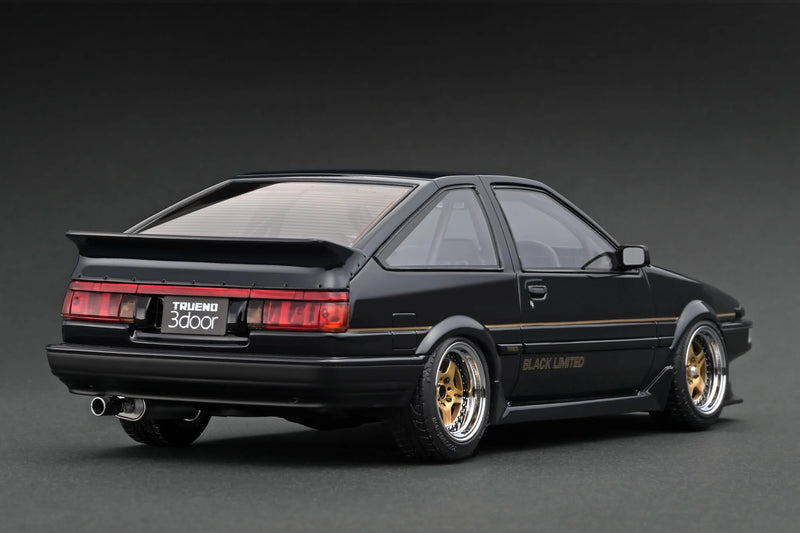 *PREORDER* Ignition Model 1:18 Toyota Sprinter Trueno (AE86) 3DR GT Apex Limited in Black