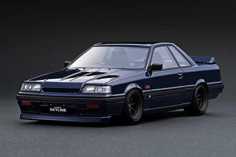 Ignition Model 1:18 Nissan Skyline (R31) GTS-R in Blue / Black