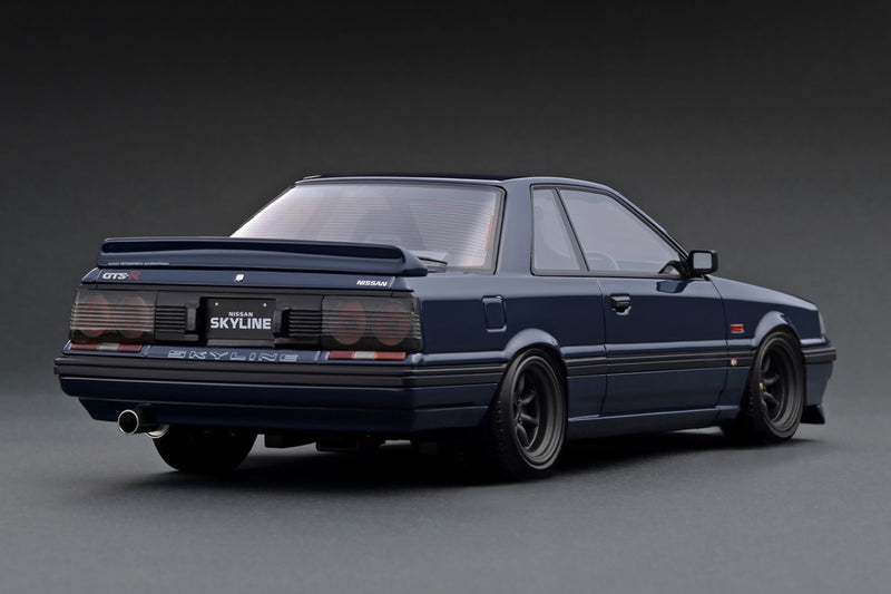 Ignition Model 1:18 Nissan Skyline (R31) GTS-R in Blue / Black