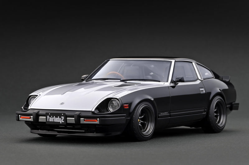 *PREORDER* Ignition Model 1:18 Nissan Fairlady Z (S130) in Black & Silver