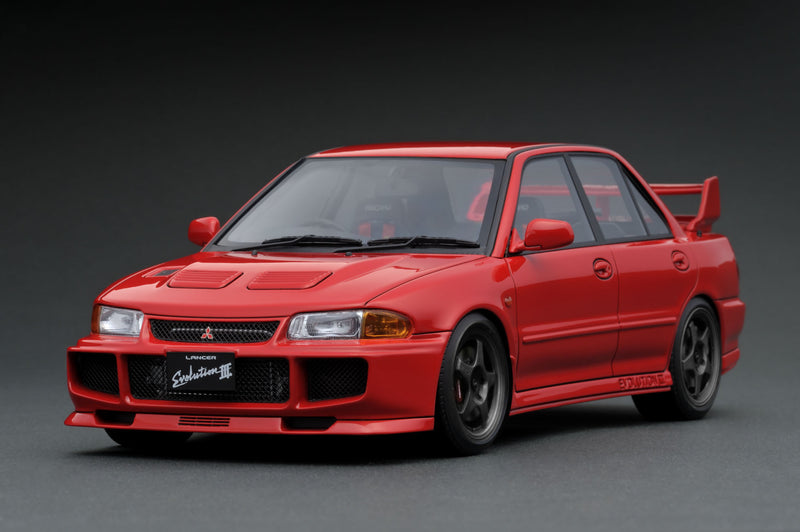 *PREORDER* Ignition Model 1:18 Mitsubishi Lancer Evolution III GSR (CE9A) in Red