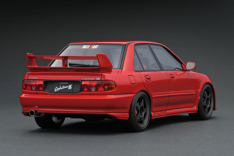 *PREORDER* Ignition Model 1:18 Mitsubishi Lancer Evolution III GSR (CE9A) in Red