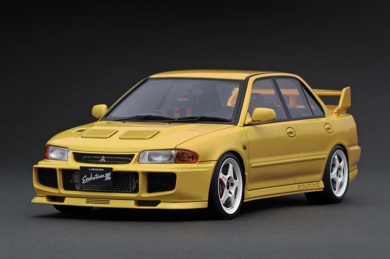 *PREORDER* Ignition Model 1:18 Mitsubishi Lancer Evolution III GSR (CE9A) in Yellow